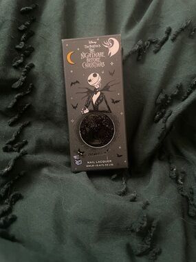 Mooncat -The Nightmare Before Christmas -pumpkin king- Nail Lacquer NIB rare!!!